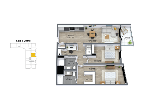 1744 N Western Ave Studio-3 Beds Apartment for Rent - Photo Gallery 67